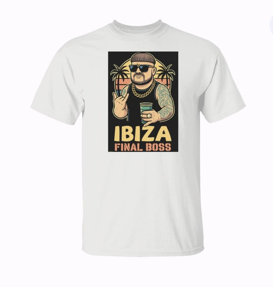 🌴 FINAL IBIZA BOSS – Camiseta de Fiesta Edición Limitada