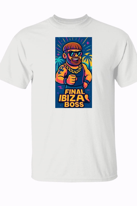🌴 FINAL IBIZA BOSS – Camiseta de Fiesta Edición Limitada