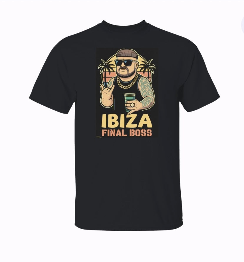 🌴 FINAL IBIZA BOSS – Camiseta de Fiesta Edición Limitada