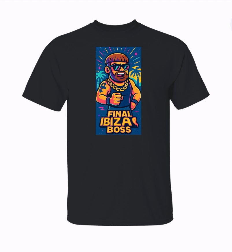 🌴 FINAL IBIZA BOSS – Camiseta de Fiesta Edición Limitada