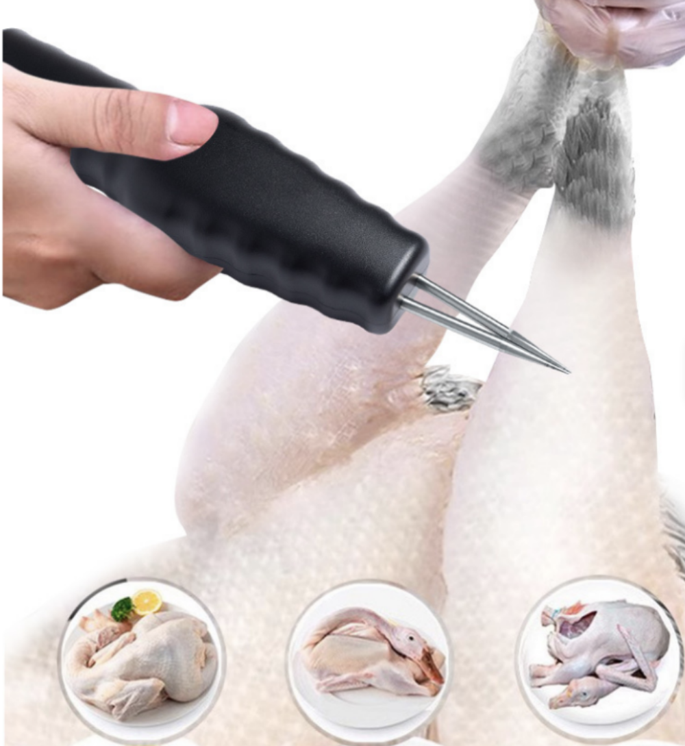 🔌 Desplumadora Eléctrica de Acero Inoxidable para 🐔 Pollos y 🦆 Patos – Portátil 🧳 y Eficiente ⚡