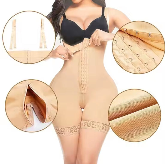 ✅ Shorts Moldeadores BBL de Alta Cintura con Doble Compresión – Control de Abdomen y Realce Natural de Glúteos